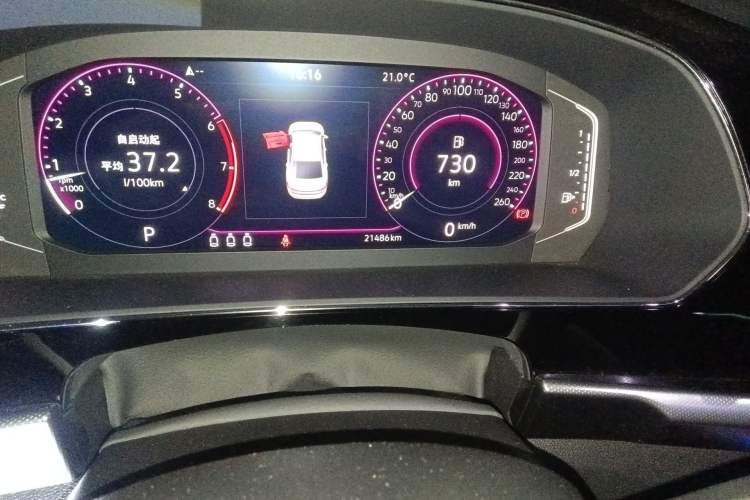 Used Volkswagen Passat 2024 380TSI Starry Luxury Edition Odometer Close Up