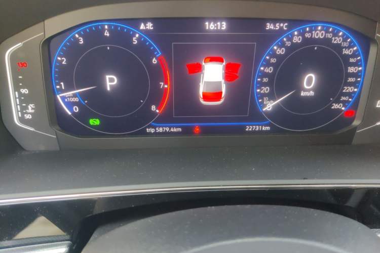 Used Volkswagen Passat 2024 380TSI Starry Luxury Edition Odometer Close Up