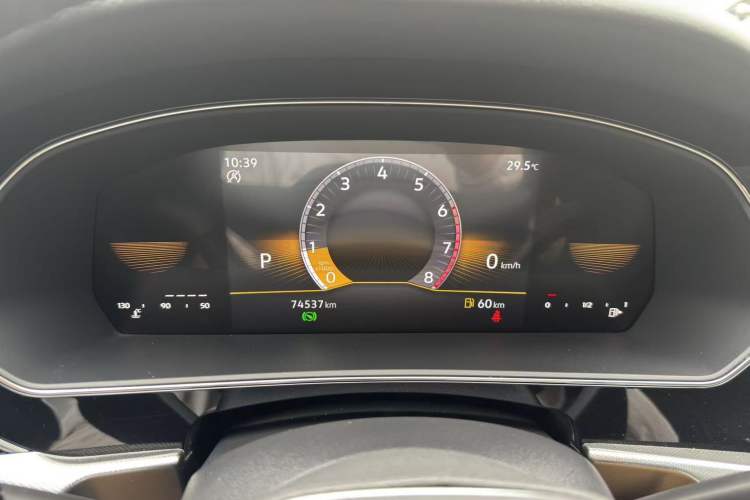 Used Volkswagen Passat 2024 280TSI Business Edition Odometer Close Up