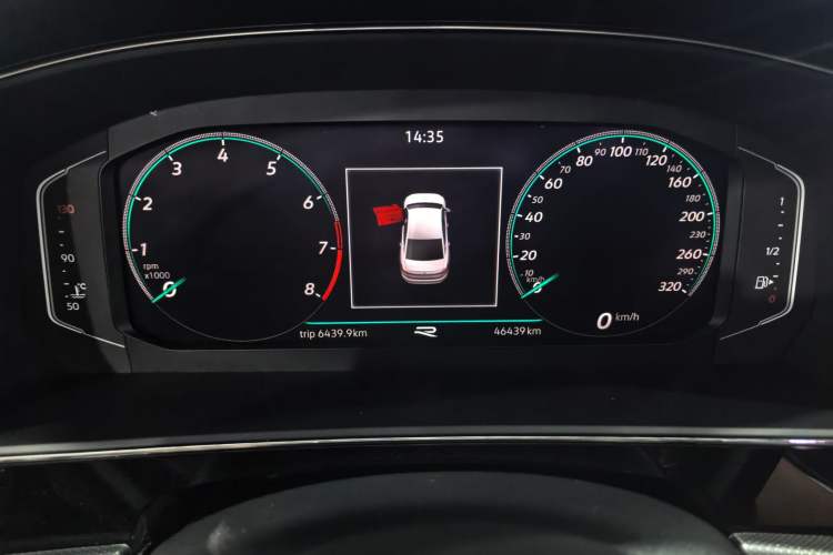 Used Volkswagen Passat 2024 380TSI Starry Elite Edition Odometer Close Up