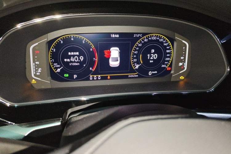 Used Volkswagen Passat 2024 380TSI Starry Elite Edition Odometer Close Up
