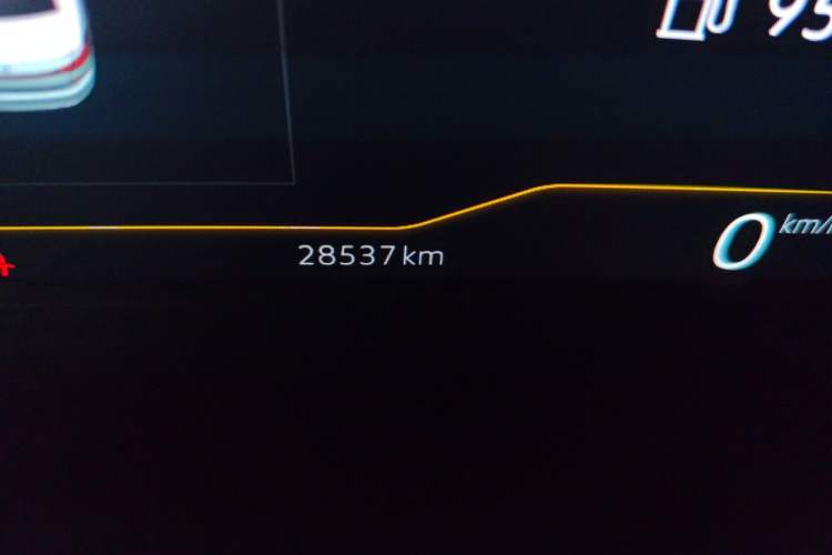 Used Volkswagen Passat 2024 380TSI Starry Elite Edition Odometer Close Up