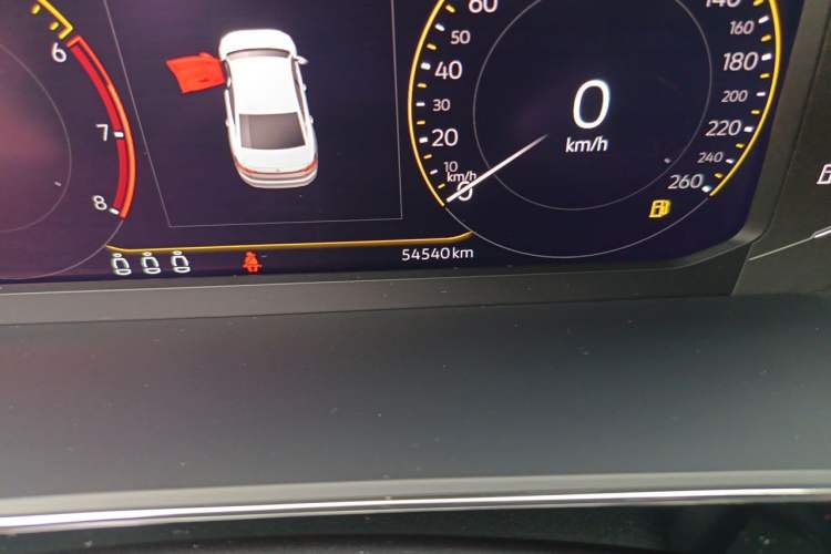 Used Volkswagen Passat 2024 380TSI Starry Elite Edition Odometer Close Up