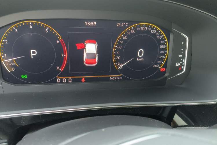 Used Volkswagen Passat 2024 380TSI Starry Dragon Edition Odometer Close Up