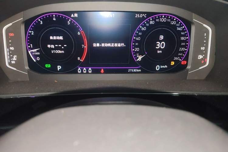 Used Volkswagen Passat 2024 380TSI Starry Dragon Edition Odometer Close Up