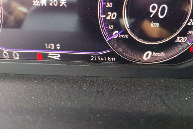 Used Volkswagen Passat 2024 330TSI Starry Elite Edition Odometer Close Up