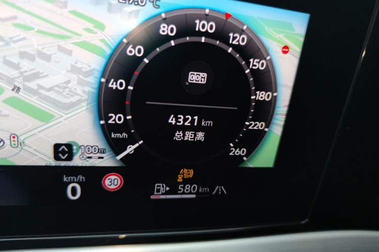Used Volkswagen Passat 2024 380TSI Flagship Edition Odometer Close Up