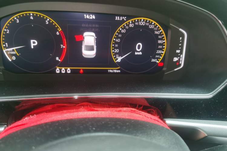 Used Volkswagen Passat 2024 380TSI Starry Dragon Edition Odometer Close Up