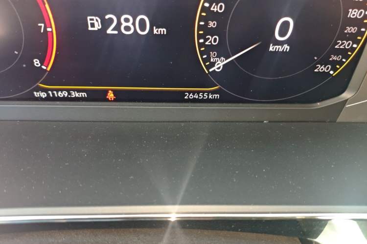 Used Volkswagen Passat 2024 380TSI Starry Dragon Edition Odometer Close Up