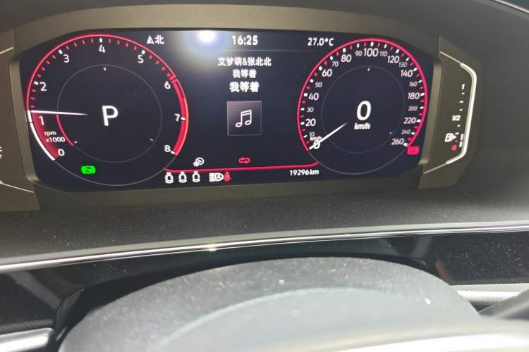Used Volkswagen Passat 2024 380TSI Starry Luxury Edition Odometer Close Up