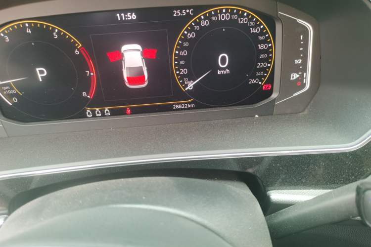 Used Volkswagen Passat 2024 330TSI Elite Edition Odometer Close Up