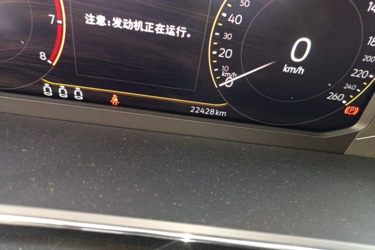 Used Volkswagen Passat 2024 330TSI Elite Edition Odometer Close Up