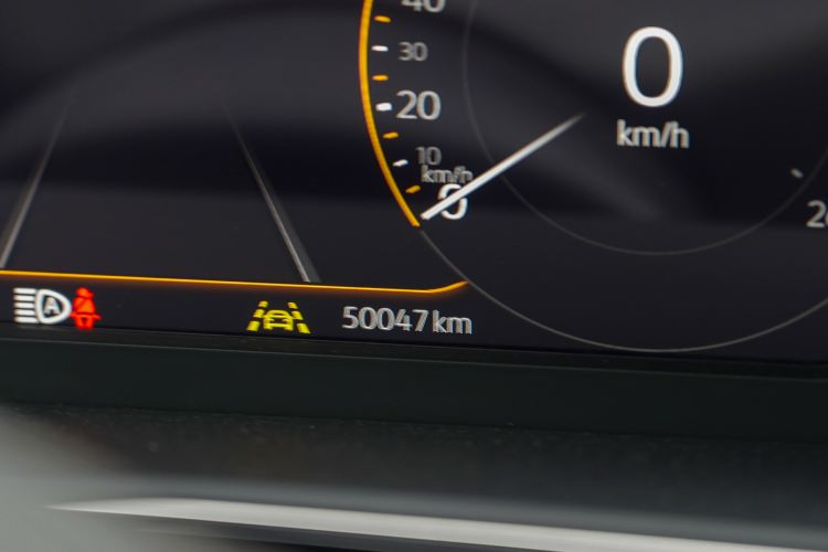 Used Volkswagen Passat 2024 380TSI Starry Luxury Edition Odometer Close Up