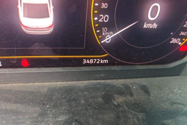 Used Volkswagen Passat 2024 330TSI Starry Elite Edition Odometer Close Up