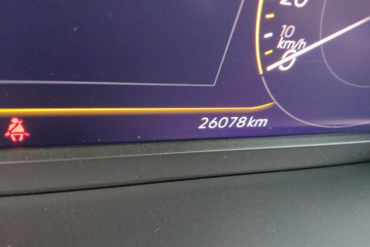 Used Volkswagen Passat 2024 330TSI Starry Elite Edition Odometer Close Up