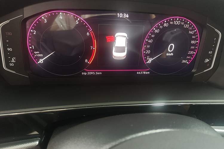Used Volkswagen Passat 2024 380TSI Starry Luxury Edition Odometer Close Up