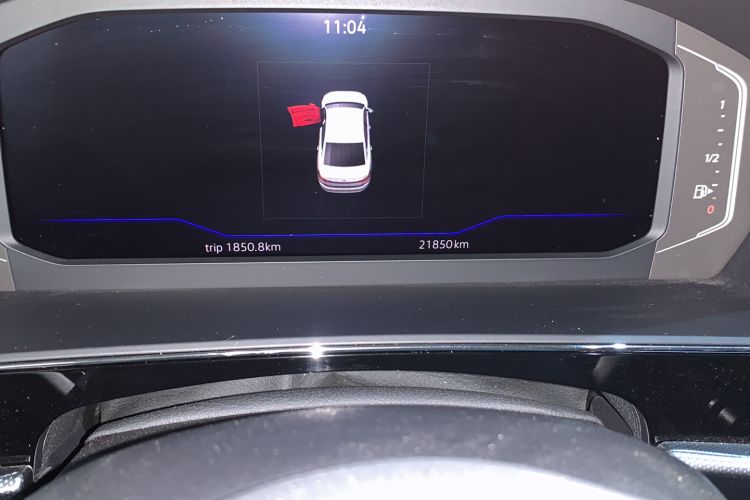 Used Volkswagen Passat 2024 330TSI Elite Edition Odometer Close Up