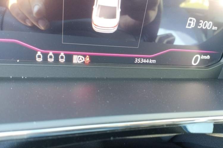 Used Volkswagen Passat 2024 380TSI Luxury Edition Odometer Close Up