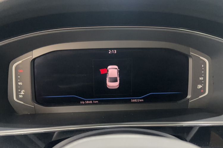 Used Volkswagen Passat 2024 380TSI Starry Sky Flagship Edition Odometer Close Up