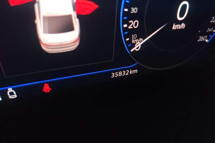 Used Volkswagen Passat 2024 380TSI Starry Luxury Edition Odometer Close Up
