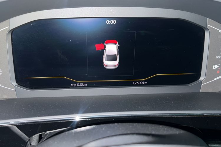 Used Volkswagen Passat 2024 380TSI Dragon Edition Odometer Close Up