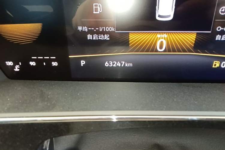Used Volkswagen Passat 2024 280TSI Business Edition Odometer Close Up