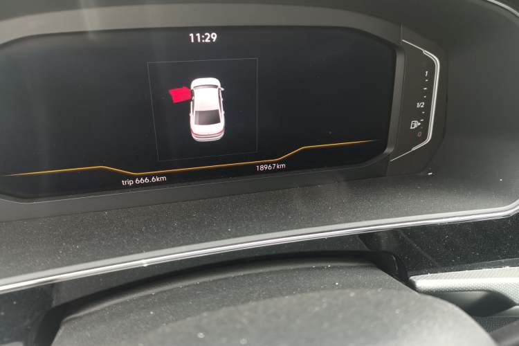 Used Volkswagen Passat 2024 380TSI Starry Dragon Edition Odometer Close Up