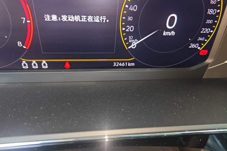 Used Volkswagen Passat 2024 380TSI Starry Dragon Edition Odometer Close Up