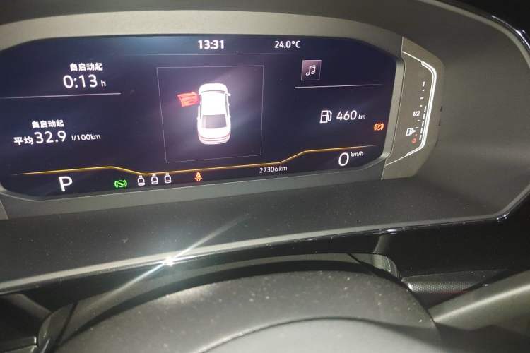 Used Volkswagen Passat 2024 380TSI Starry Dragon Edition Odometer Close Up