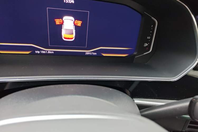 Used Volkswagen Passat 2024 330TSI Starry Elite Edition Odometer Close Up