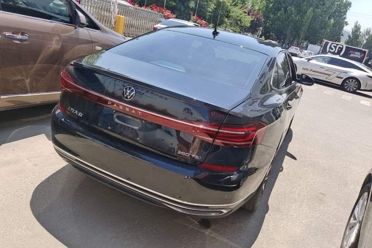 Used Volkswagen Passat 2024 380TSI Dragon Edition Rear Right 45 Deg