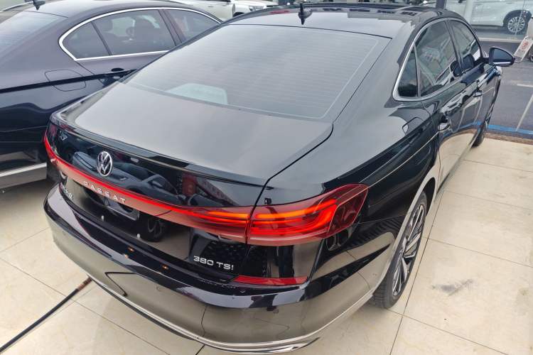 Used Volkswagen Passat 2024 380TSI Dragon Edition Rear Right 45 Deg