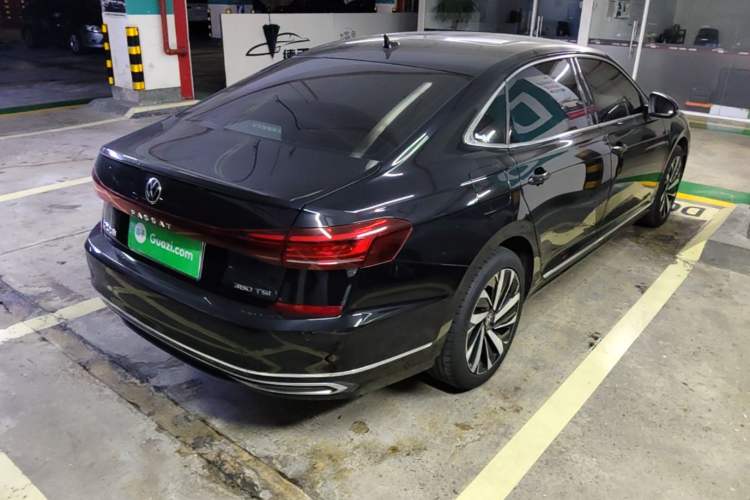 Used Volkswagen Passat 2024 380TSI Dragon Edition Rear Right 45 Deg