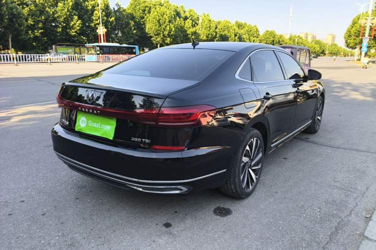 Used Volkswagen Passat 2024 380TSI Dragon Edition Rear Right 45 Deg