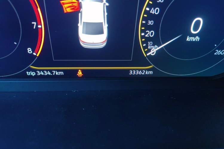 Used Volkswagen Passat 2024 380TSI Starry Dragon Edition Odometer Close Up