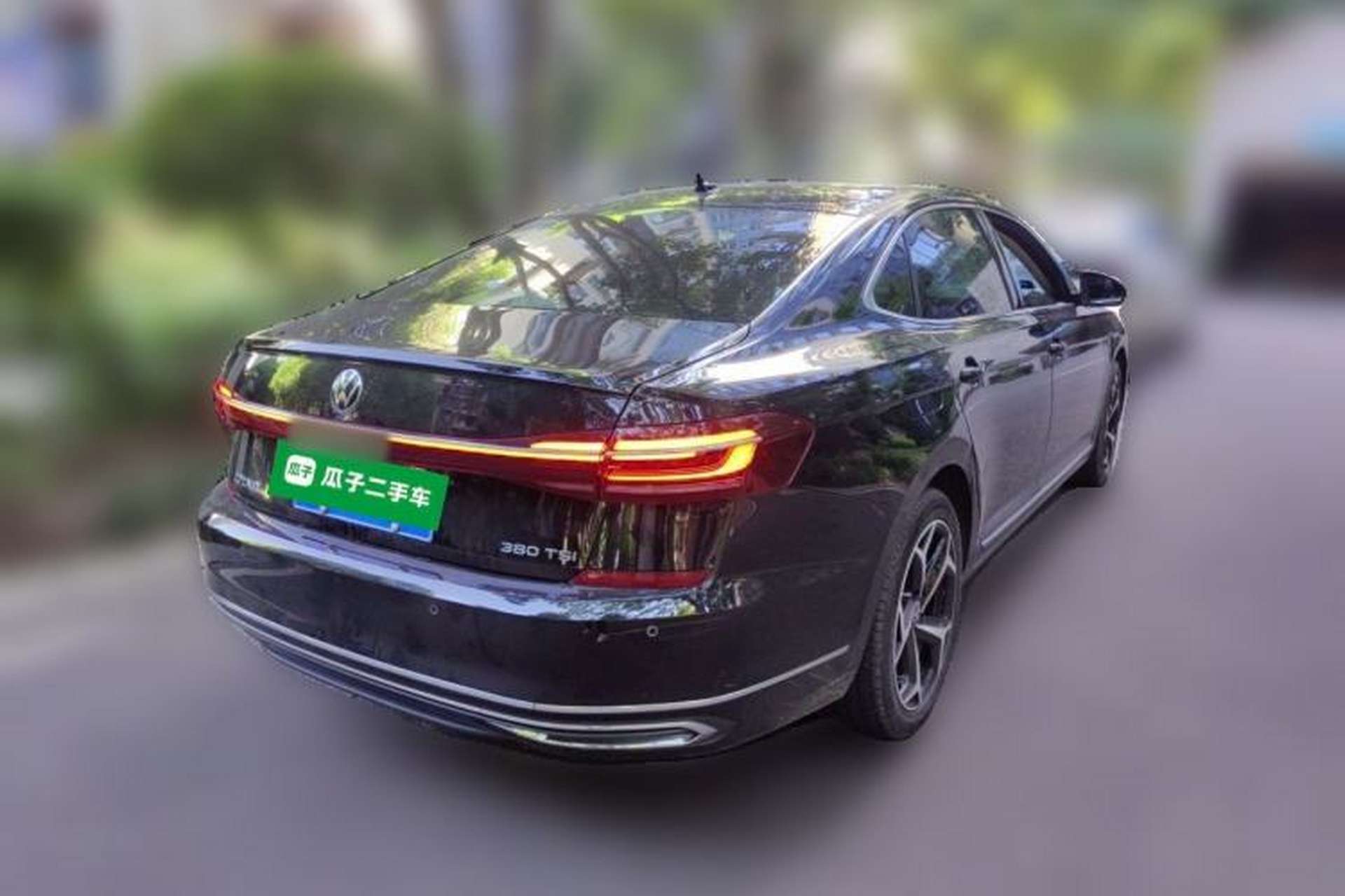 Used Volkswagen Passat 2024 380TSI Starry Dragon Edition Rear Right 45 Deg
