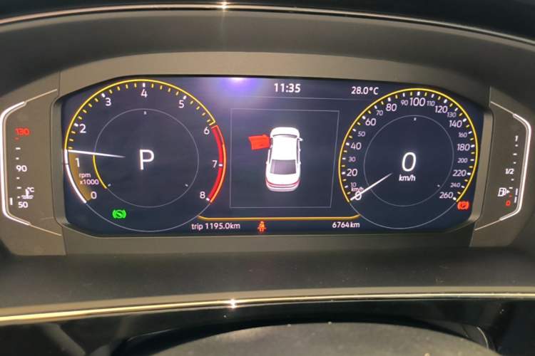 Used Volkswagen Passat 2025 Outstanding Model 380TSI Starry Dragon Edition Instrument Cluster