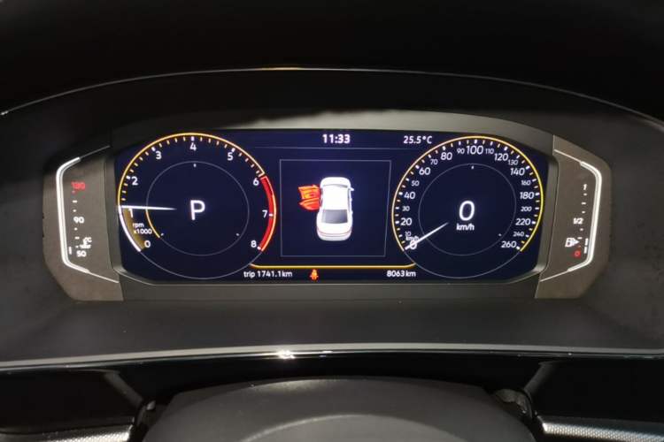 Used Volkswagen Passat 2025 Outstanding Model 330TSI Starry Elite Edition Instrument Cluster