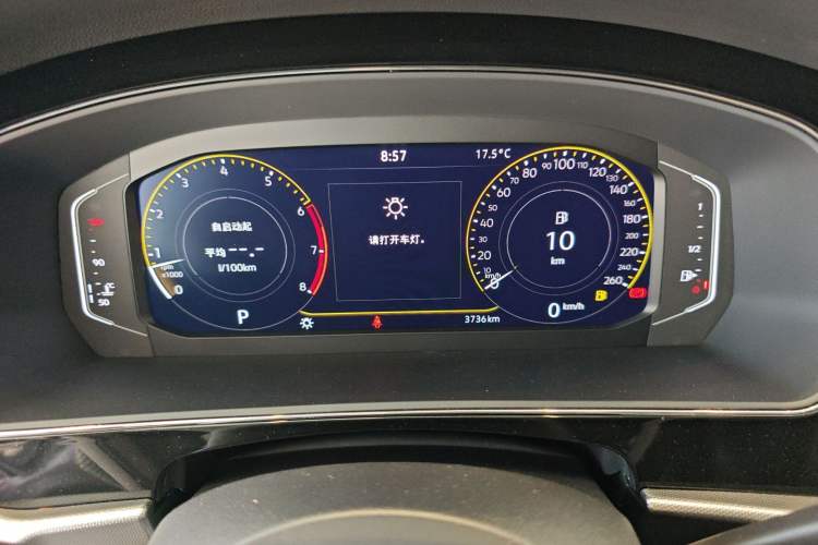 Used Volkswagen Passat 2025 Outstanding Model 380TSI Starry Dragon Edition Instrument Cluster