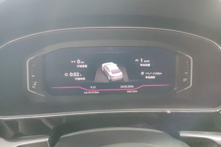 Used Volkswagen Passat 2025 Outstanding Model 380TSI Starry Dragon Glorious Edition Instrument Cluster