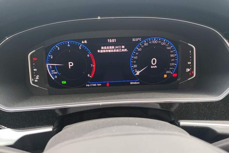 Used Volkswagen Passat 2025 Outstanding Model 380TSI Starry Dragon Glorious Edition Instrument Cluster