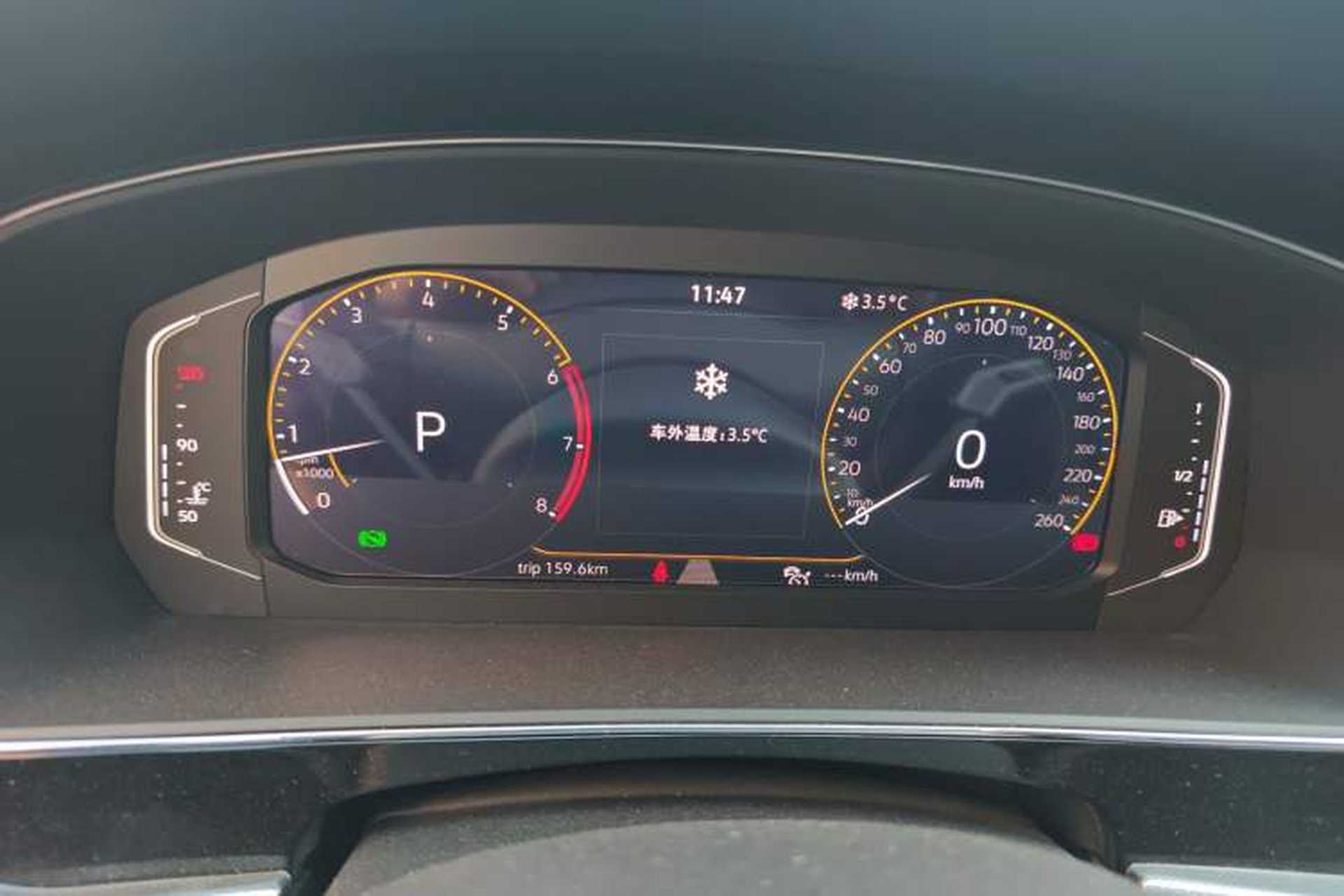 Used Volkswagen Passat 2025 Outstanding Model 380TSI Starry Dragon Edition Instrument Cluster