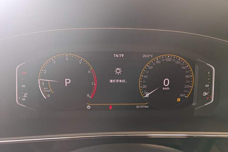 Used Volkswagen Passat 2025 Premium Version 380TSI Dragon Edition Instrument Cluster