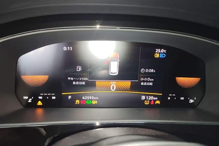 Used Volkswagen Passat 2025 Outstanding Model 280TSI Business Edition Instrument Cluster