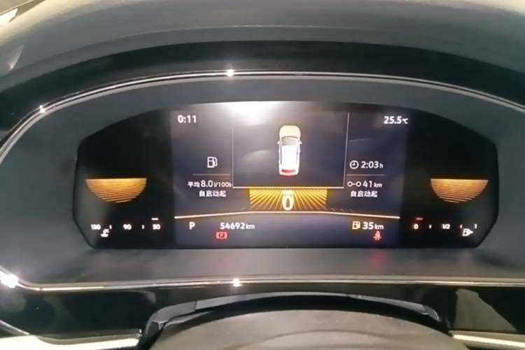 Used Volkswagen Passat 2025 Outstanding Model 280TSI Business Edition Instrument Cluster