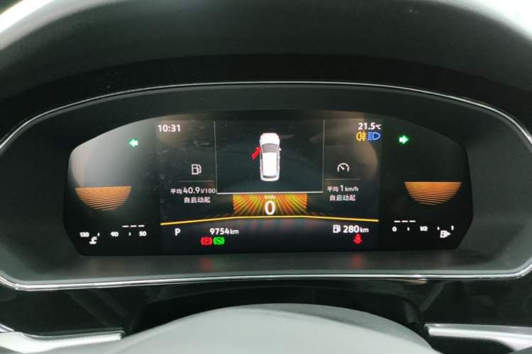 Used Volkswagen Passat 2025 Outstanding Model 330TSI Starry Elite Edition Instrument Cluster