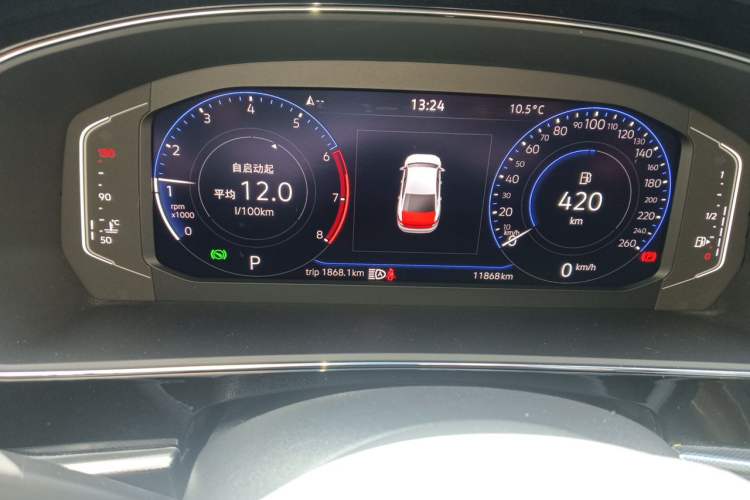 Used Volkswagen Passat 2025 Outstanding Model 380TSI Starry Dragon Glorious Edition Instrument Cluster