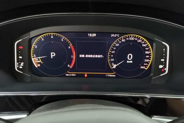 Used Volkswagen Passat 2025 Premium Version 380TSI Dragon Edition Instrument Cluster