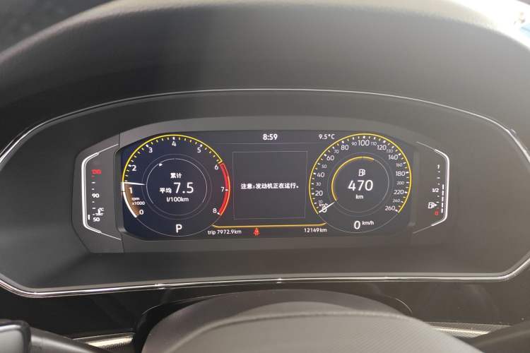 Used Volkswagen Passat 2025 Outstanding Model 380TSI Starry Dragon Edition Instrument Cluster