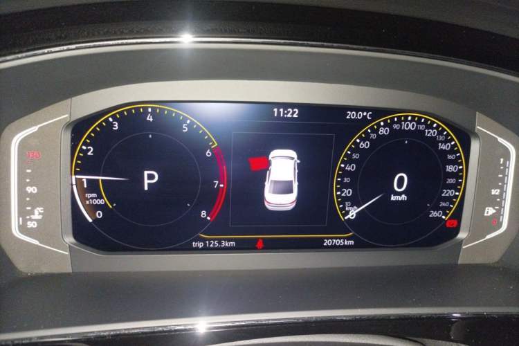 Used Volkswagen Passat 2025 Outstanding Model 330TSI Starry Elite Edition Instrument Cluster